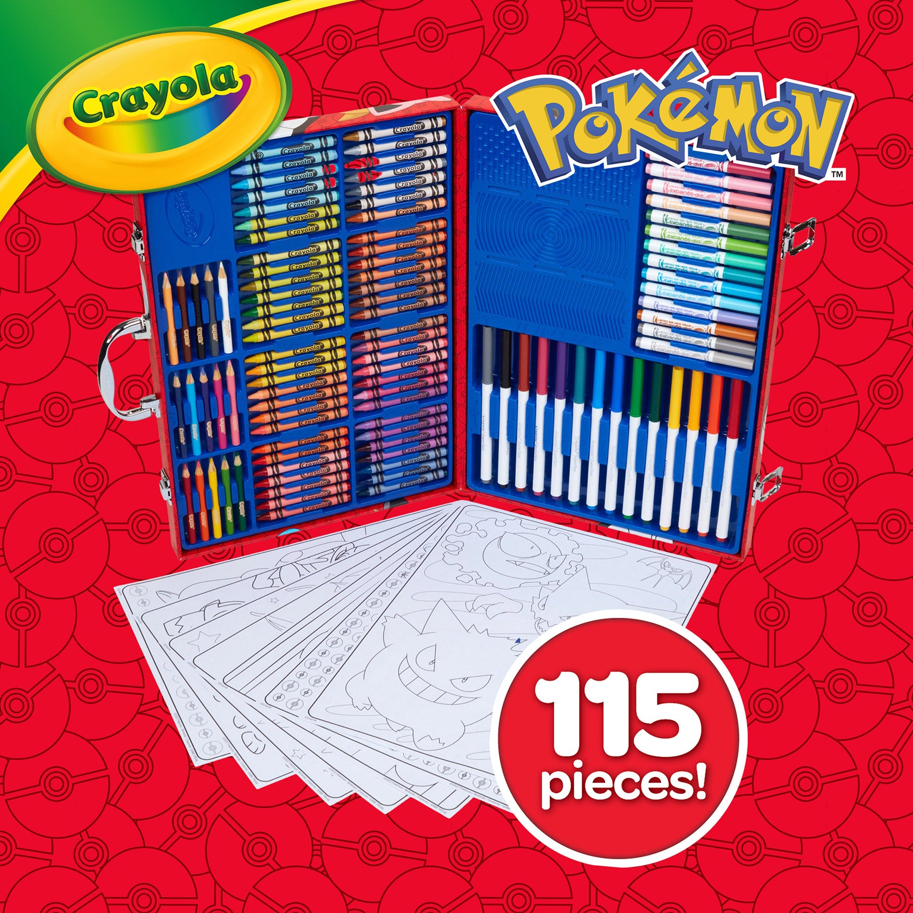 Crayola Pokémon Imagination Art Set - 115 Pieces