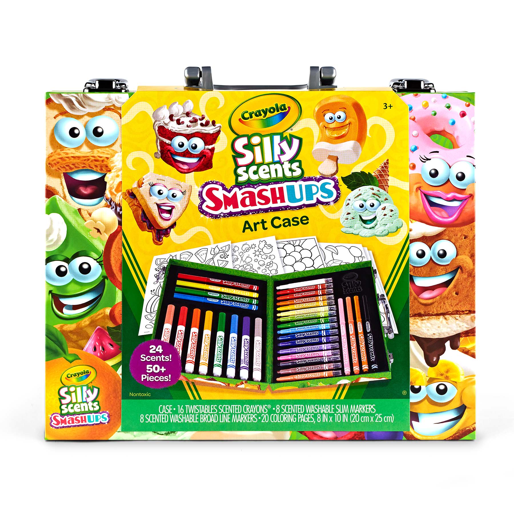 Crayola Silly Scents Mini Inspiration Art Case - Scented Markers & Crayons