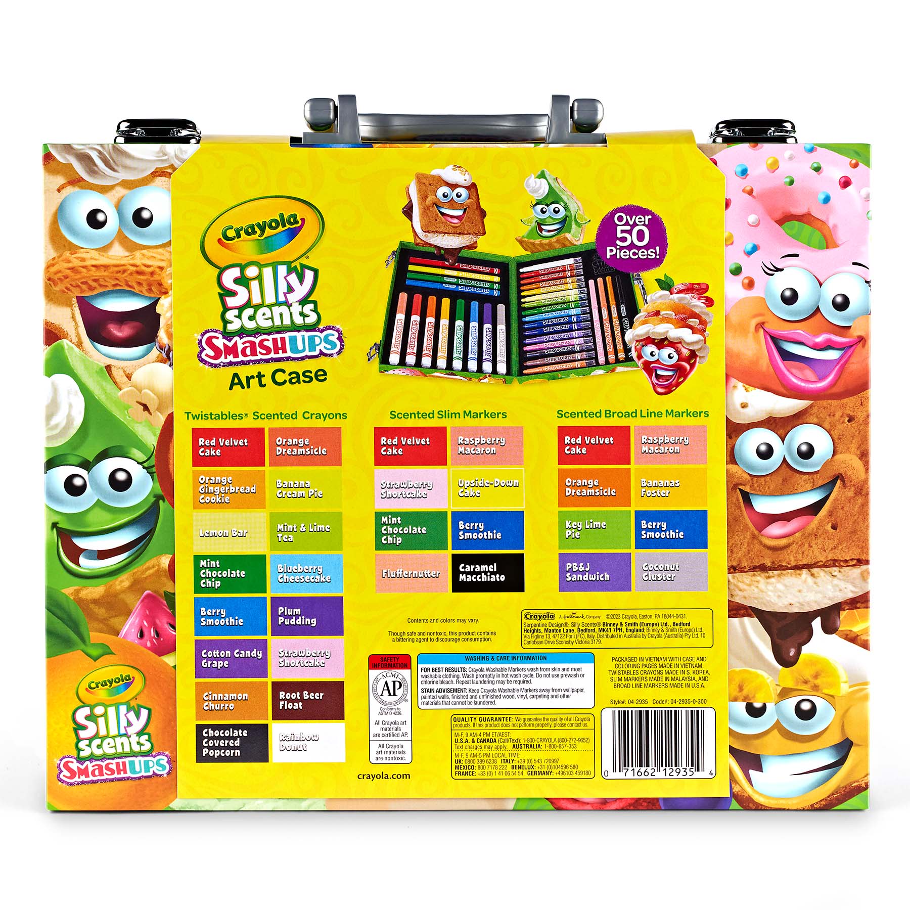 Crayola Silly Scents Mini Inspiration Art Case - Scented Markers & Crayons