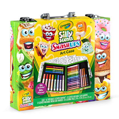 Crayola Silly Scents Mini Inspiration Art Case - Scented Markers & Crayons