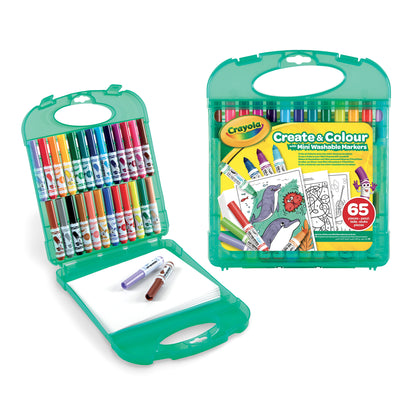 Crayola Pip-Squeaks Washable Markers & Paper Set - Colorful Art Kit