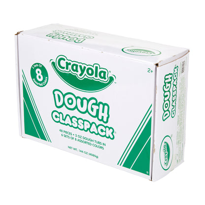 Crayola Dough Classpack - Assorted Colors, 3 oz., 48 Count