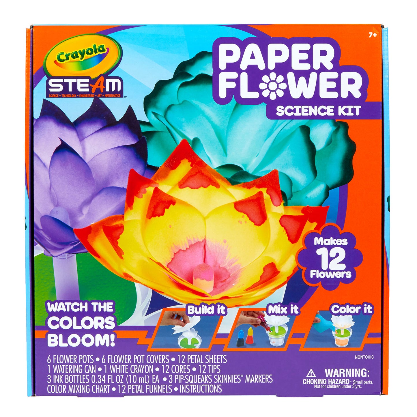 Crayola STEAM Paper Flower Science Kit