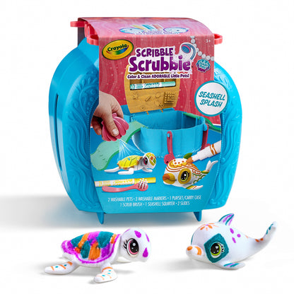 Crayola Scribble Scrubbie Ocean Pets Playset - Seashell Splash