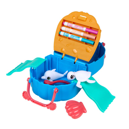 Crayola Scribble Scrubbie Ocean Pets Playset - Seashell Splash