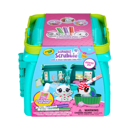 Crayola Scribble Scrubbie Pets Scented Spa Playset