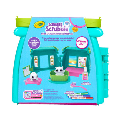 Crayola Scribble Scrubbie Pets Scented Spa Playset