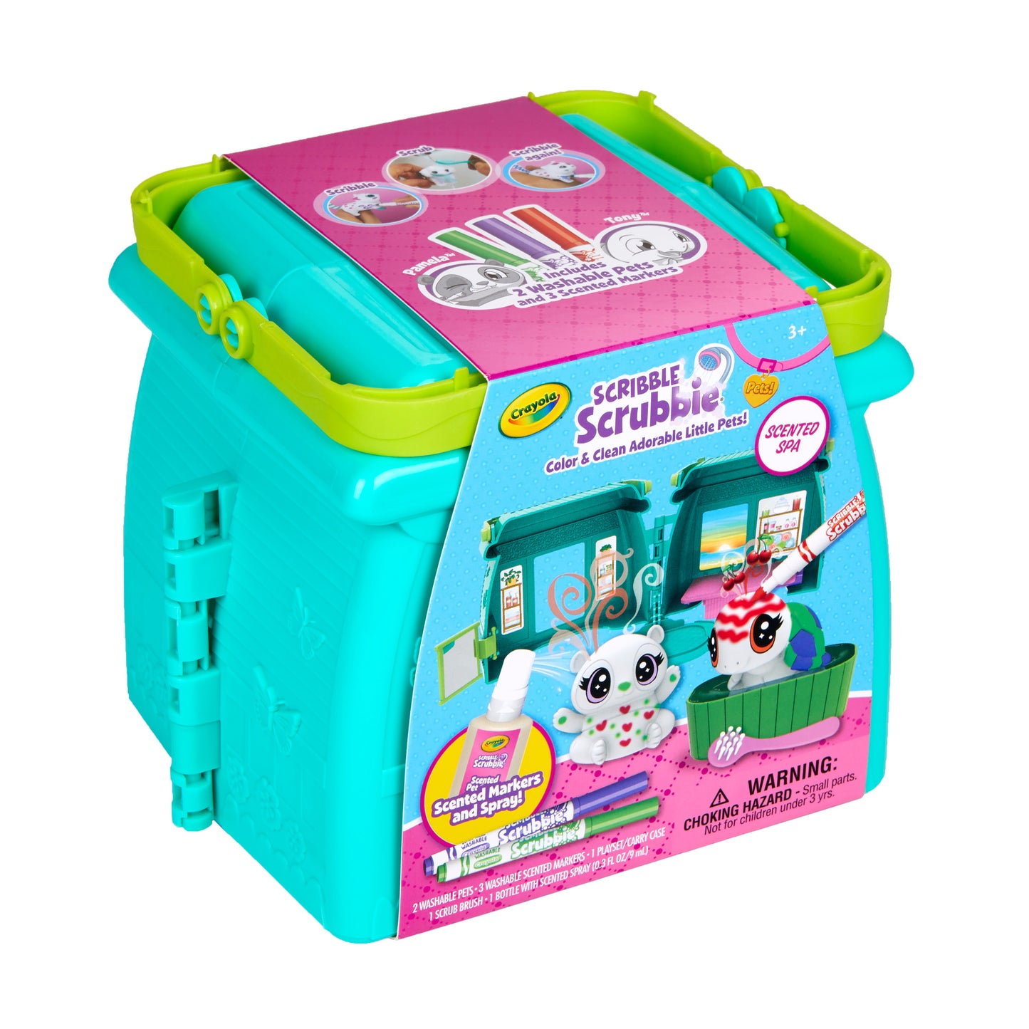 Crayola Scribble Scrubbie Pets Scented Spa Playset