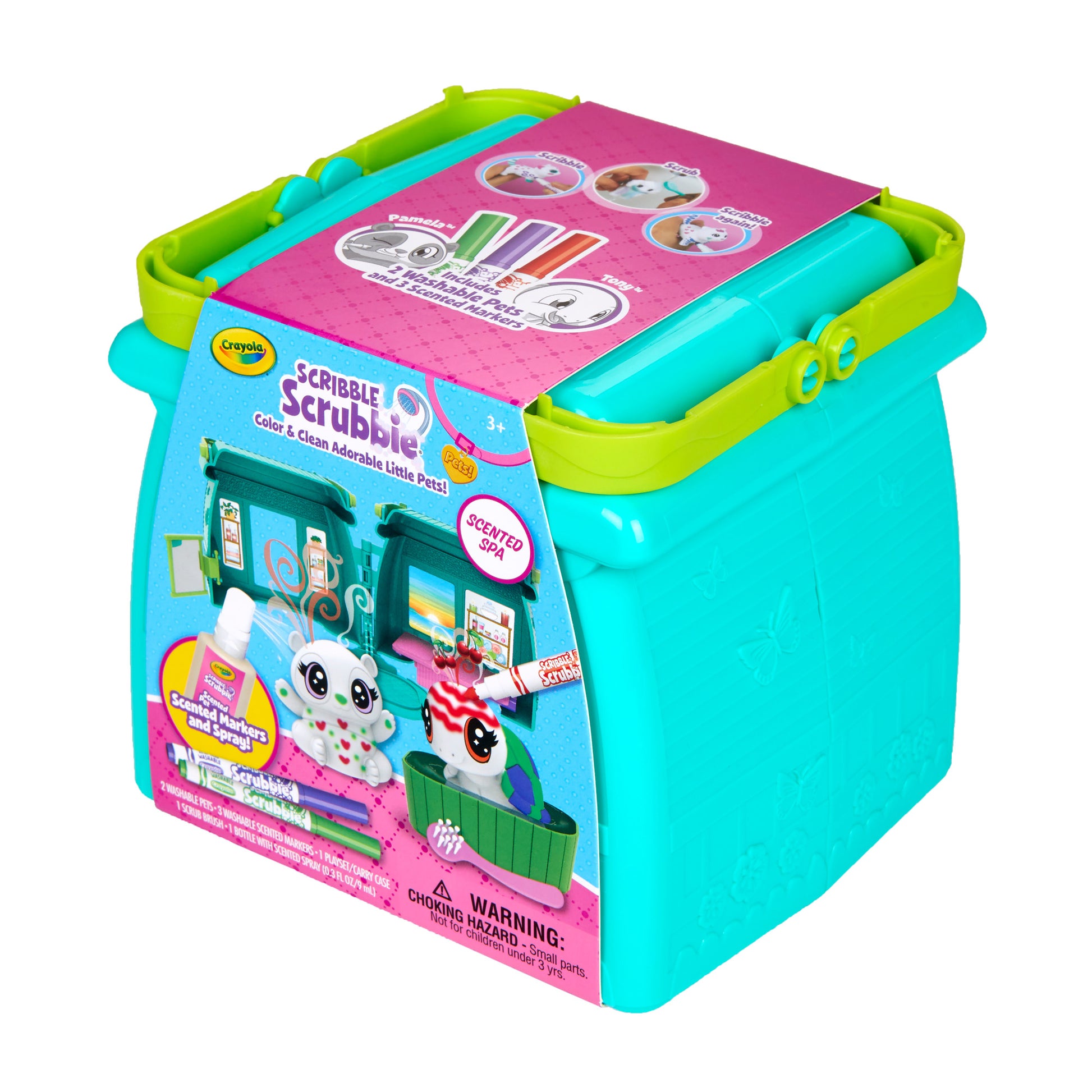 Crayola Scribble Scrubbie Pets Scented Spa Playset