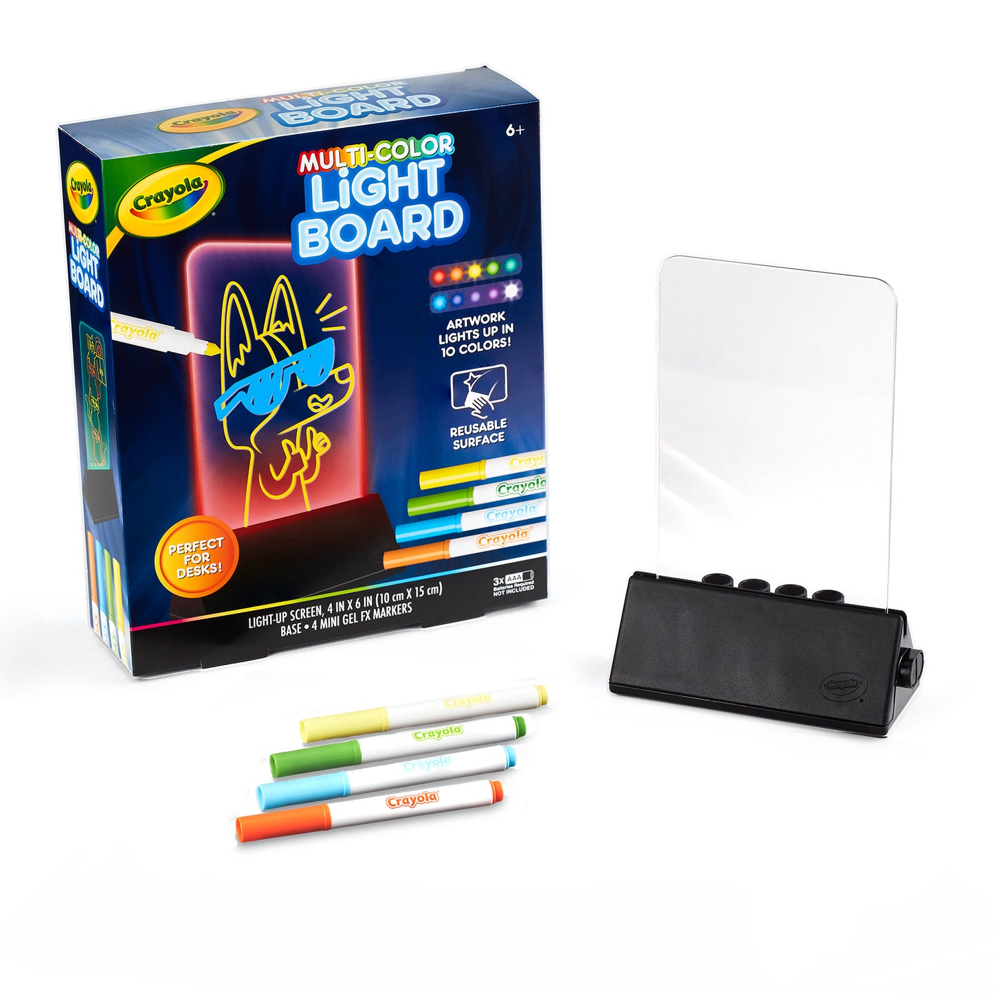 Crayola Multi-Color Light Board Drawing Tablet - Vibrant Colors