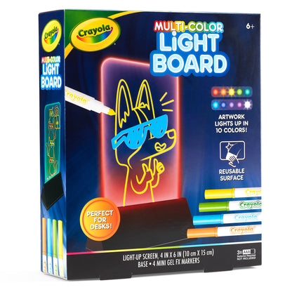 Crayola Multi-Color Light Board Drawing Tablet - Vibrant Colors