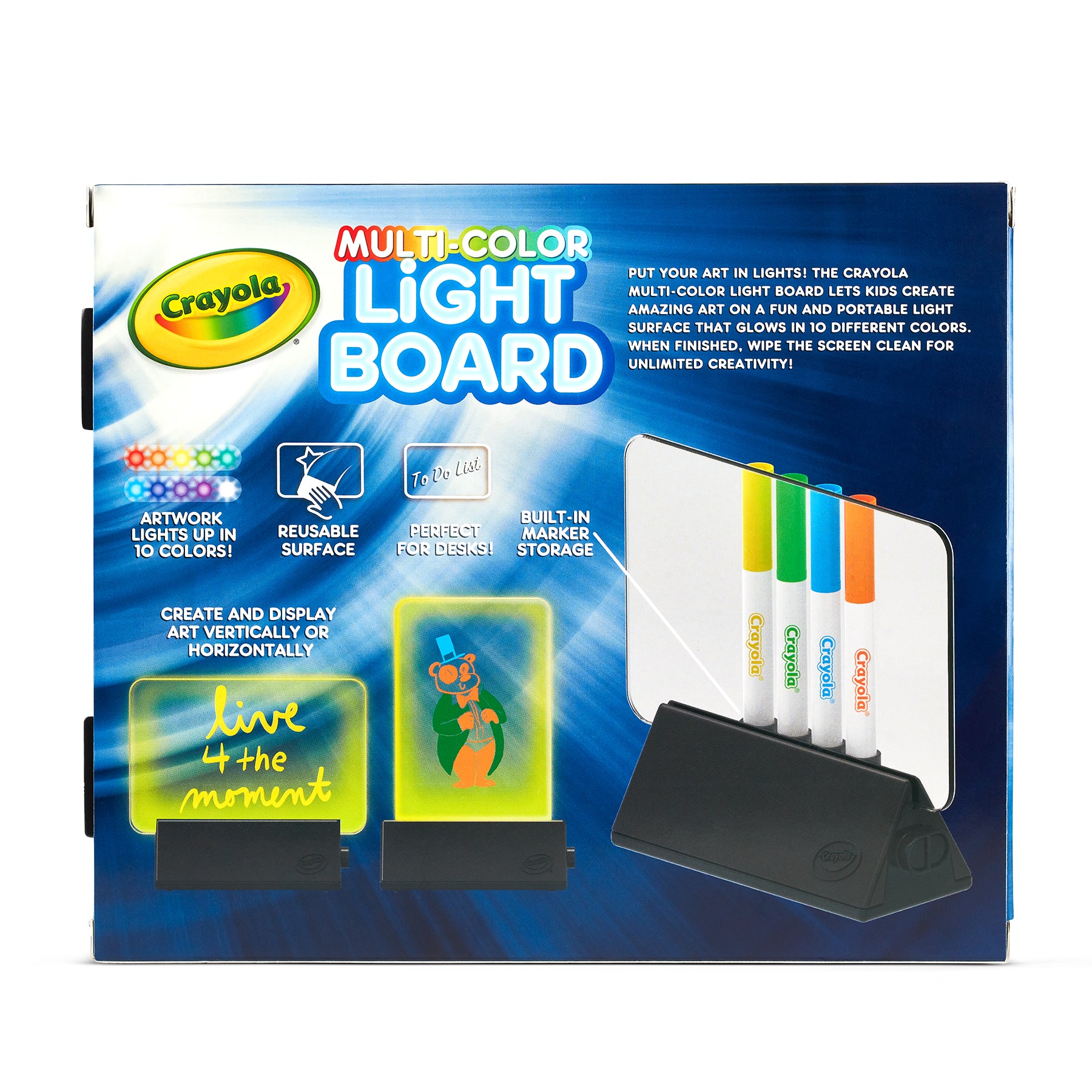 Crayola Multi-Color Light Board Drawing Tablet - Vibrant Colors