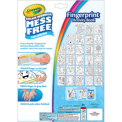 Crayola Color Wonder Mess-Free Fingerprint Activity Set