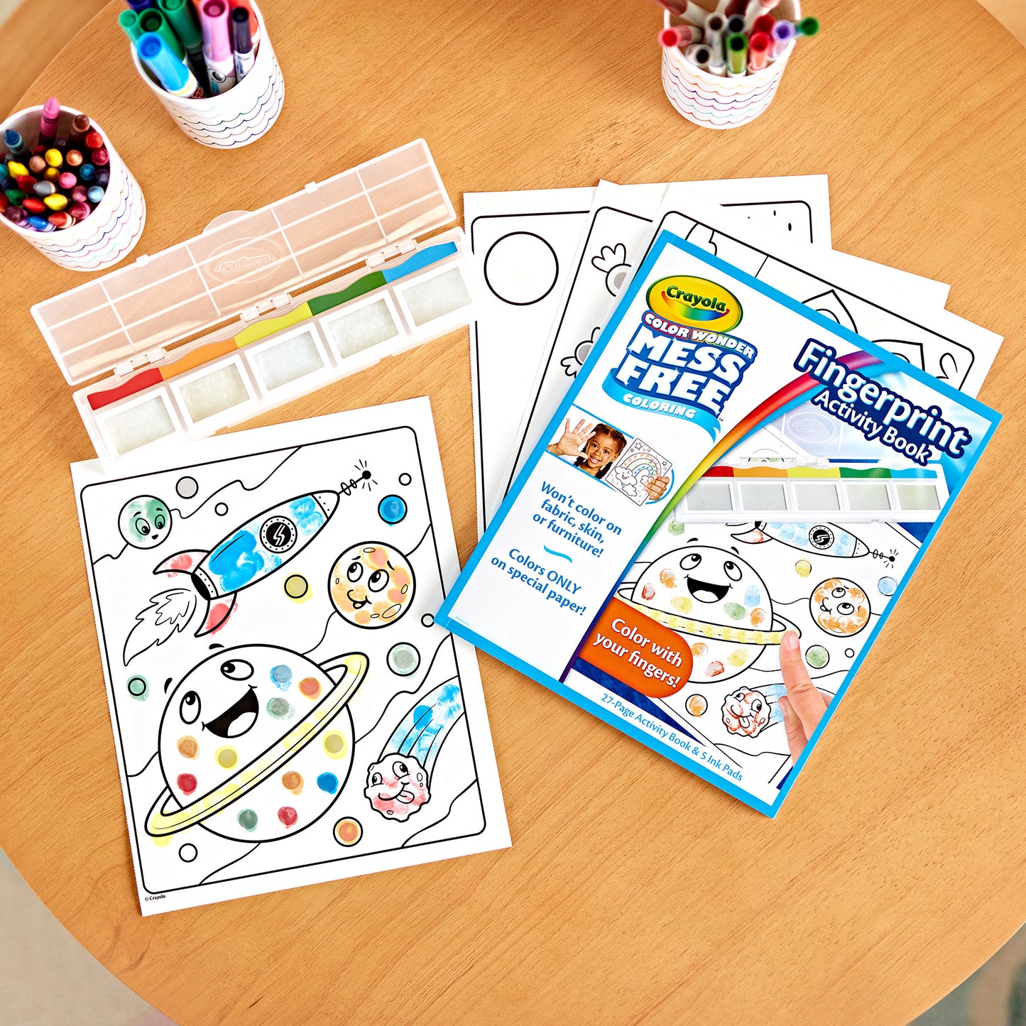 Crayola Color Wonder Mess-Free Fingerprint Activity Set