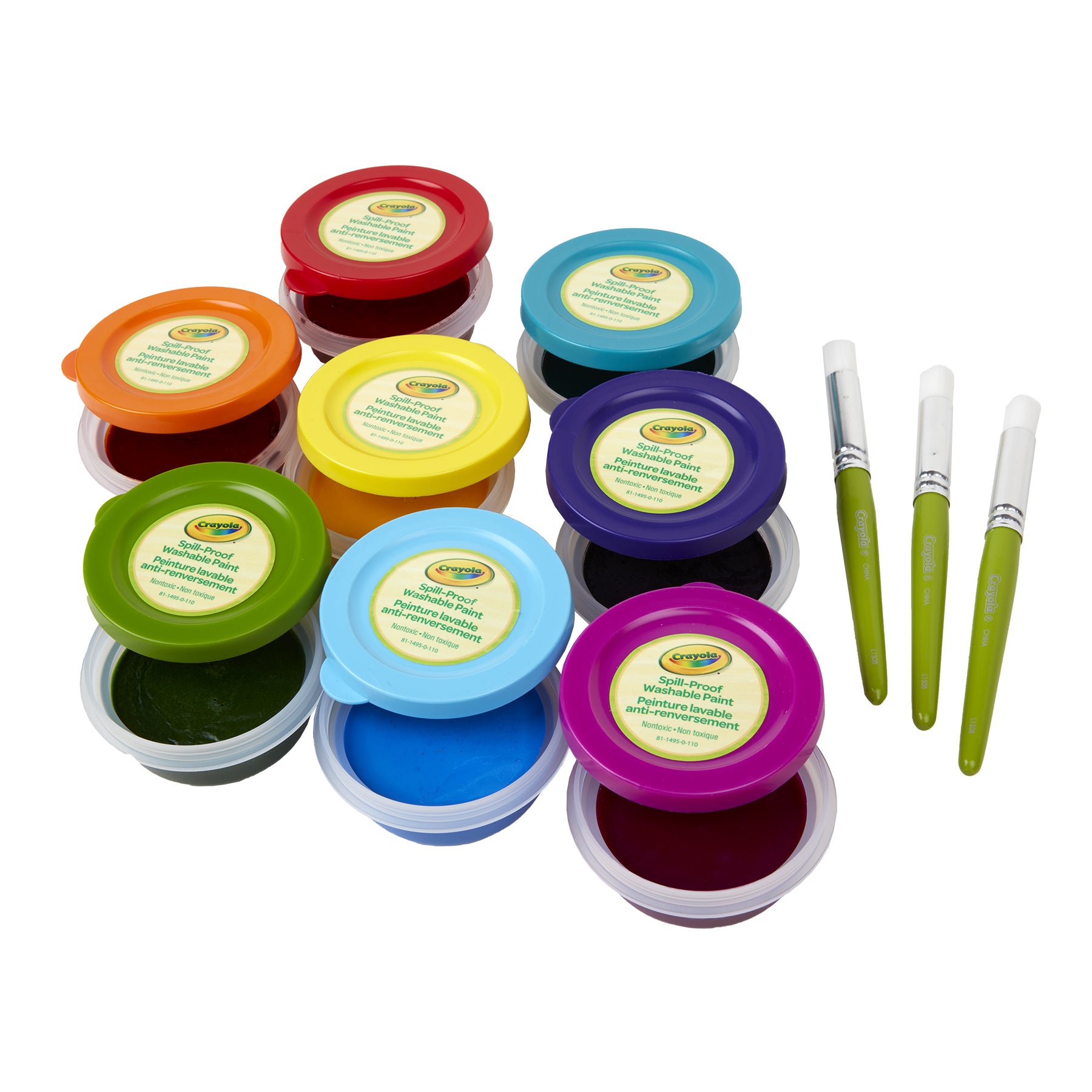 Crayola Spill-Proof Washable Paint Kit for Kids