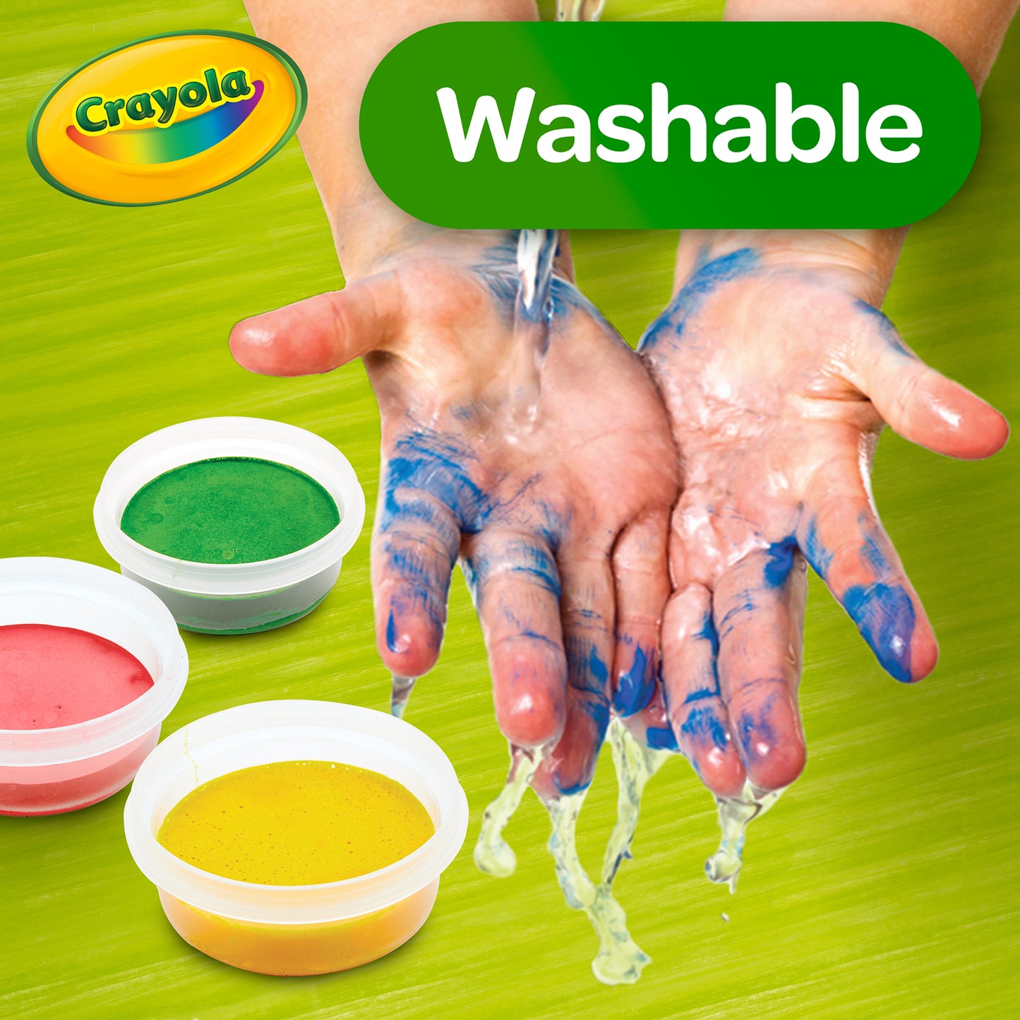 Crayola Spill-Proof Washable Paint Kit for Kids