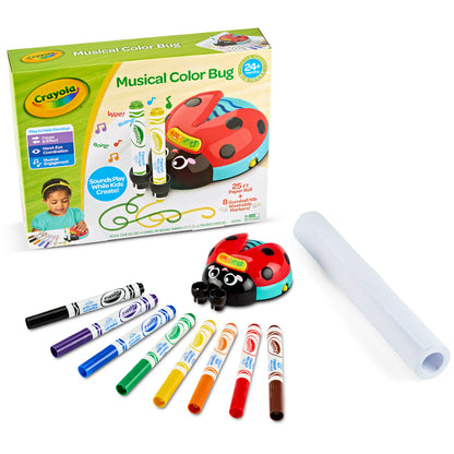 Crayola Musical Doodle Bug Interactive Coloring Toy