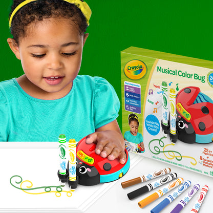 Crayola Musical Doodle Bug Interactive Coloring Toy