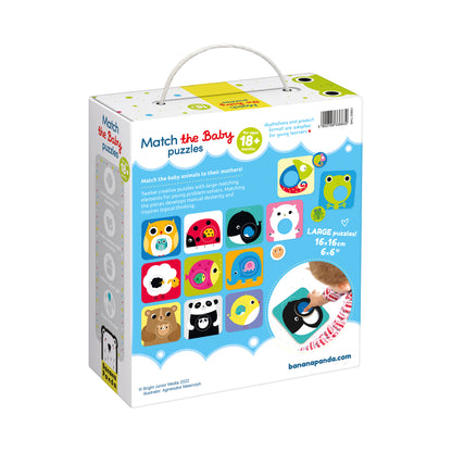 Banana Panda Match The Baby Puzzle Set – Learning Experience