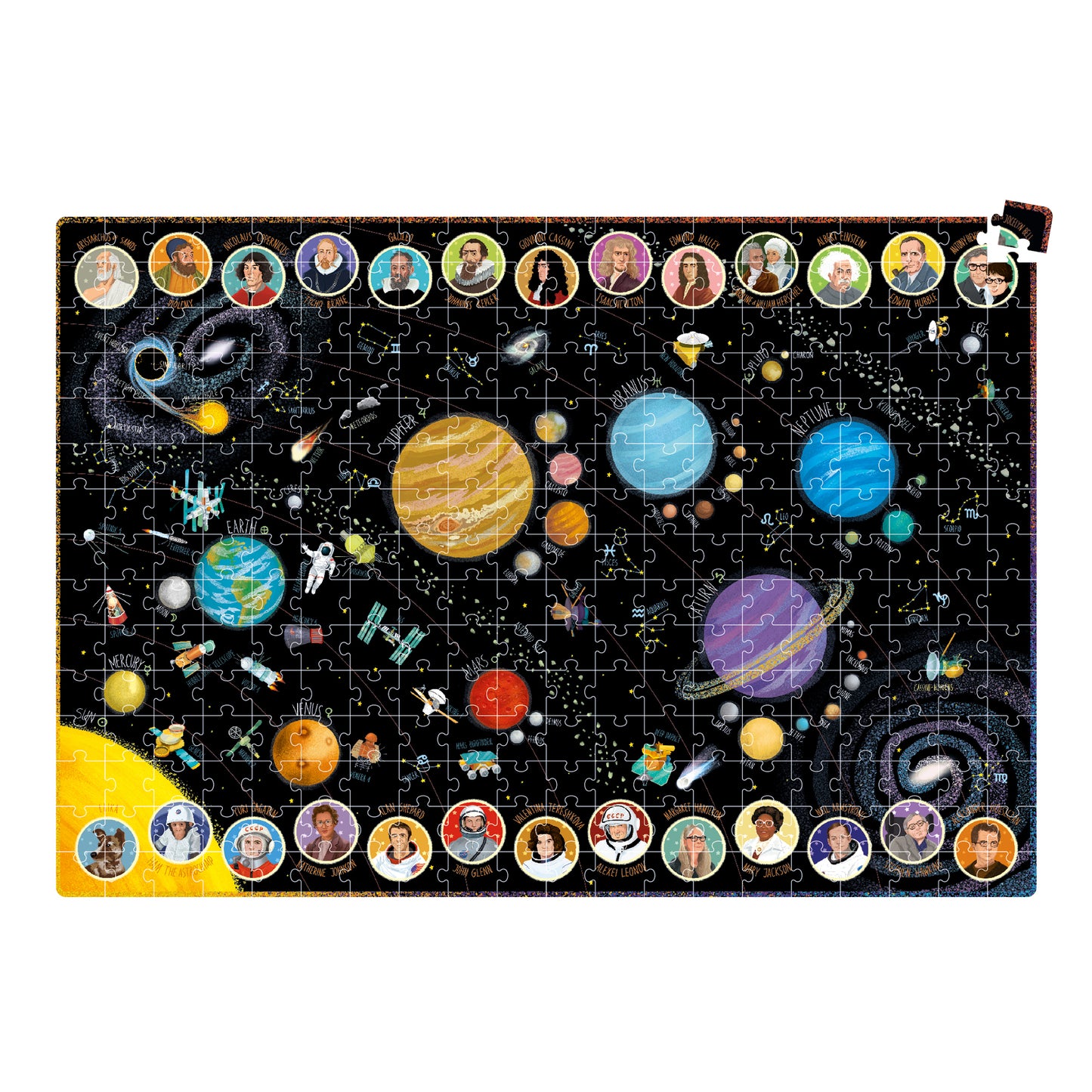 Banana Panda Suuuper Size Solar System Floor Puzzle - 300 pc