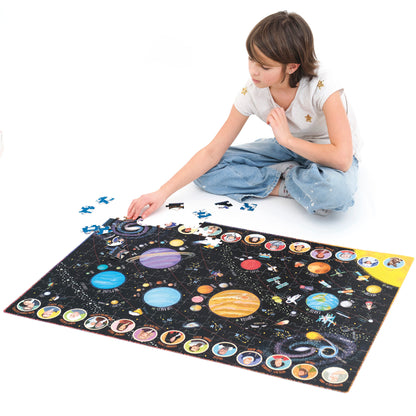 Banana Panda Suuuper Size Solar System Floor Puzzle - 300 pc