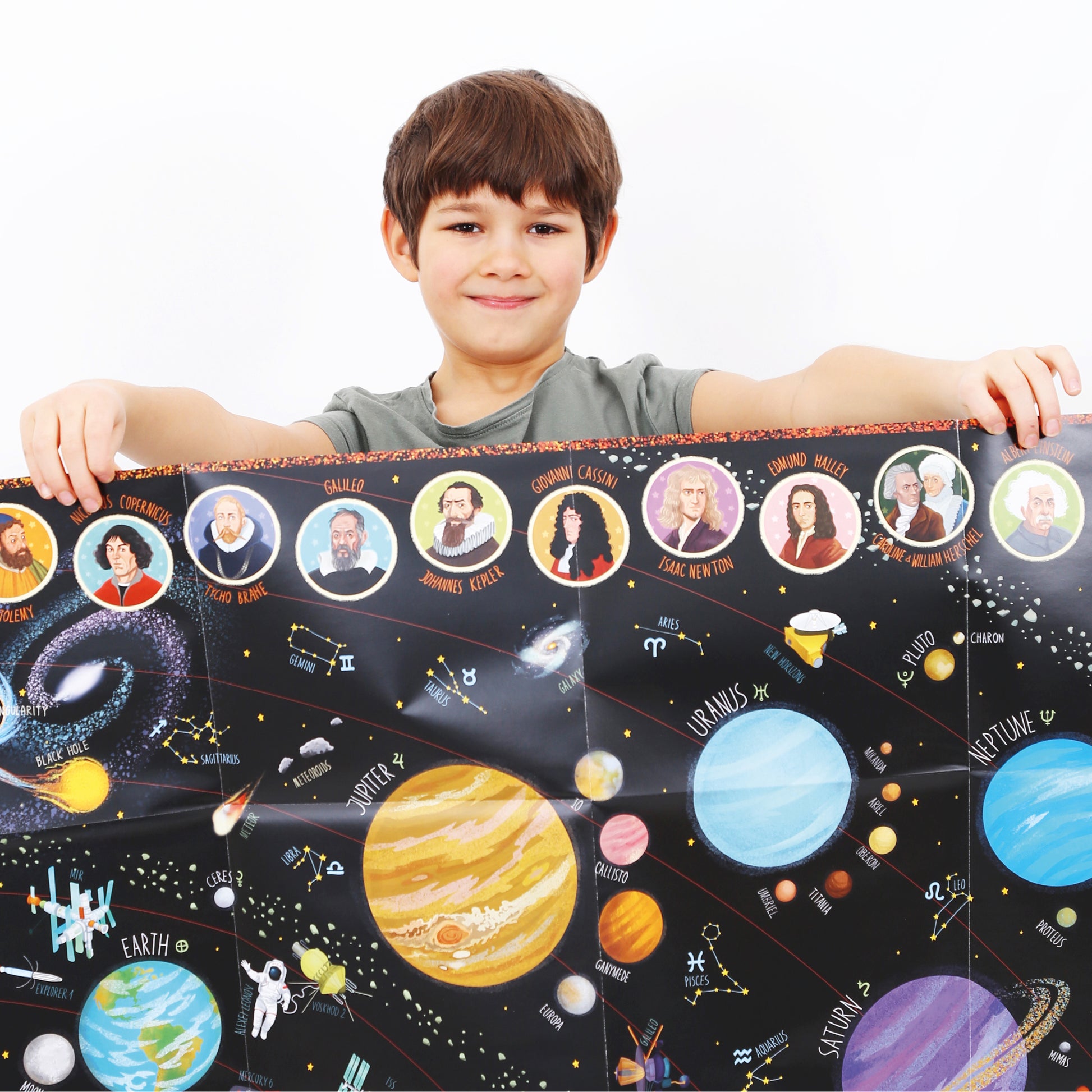 Banana Panda Suuuper Size Solar System Floor Puzzle - 300 pc