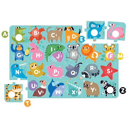 Banana Panda Super Size Alphabet Match Floor Puzzle - 50 pc