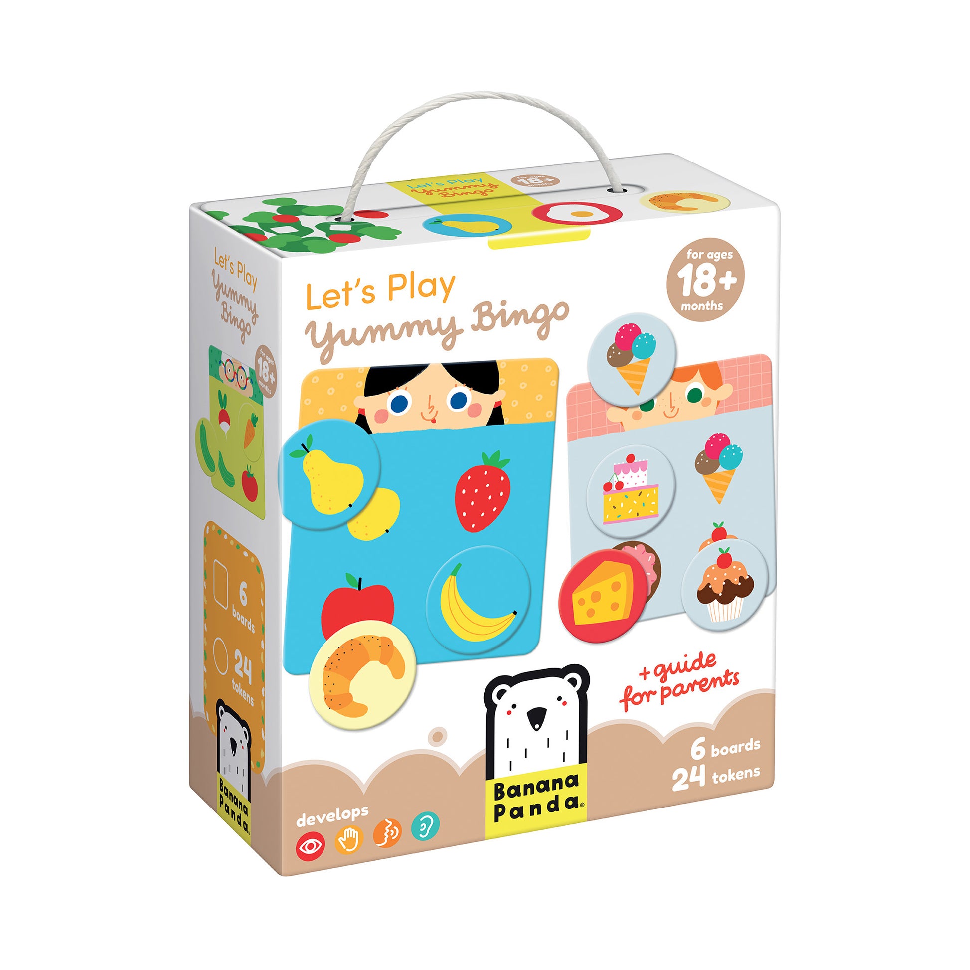 Banau001ana Panda Yummy Bingo Toddler Interactive Game, Age 2+