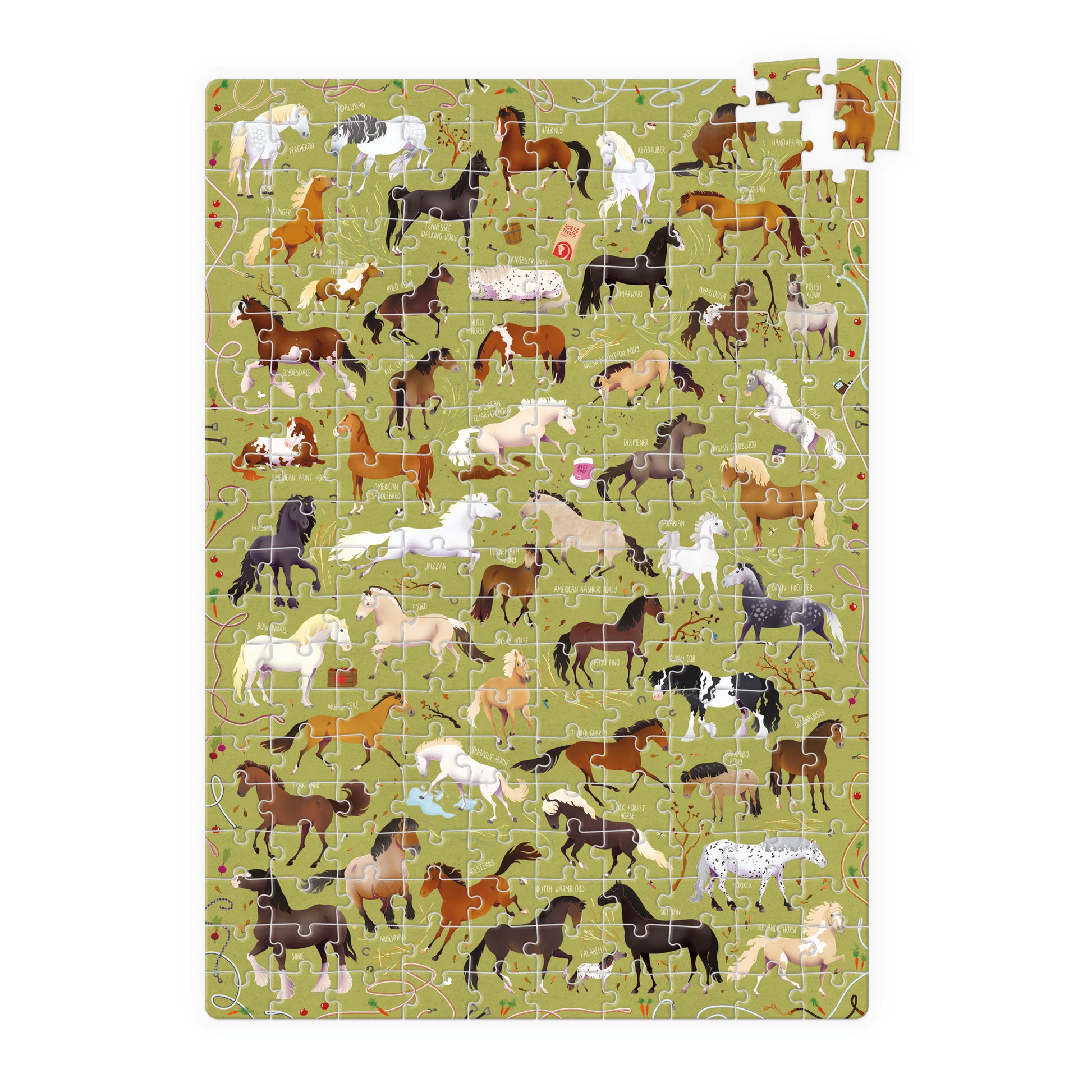 Banana Panda Puzzlove Horses Jigsaw Puzzle - 200 pc