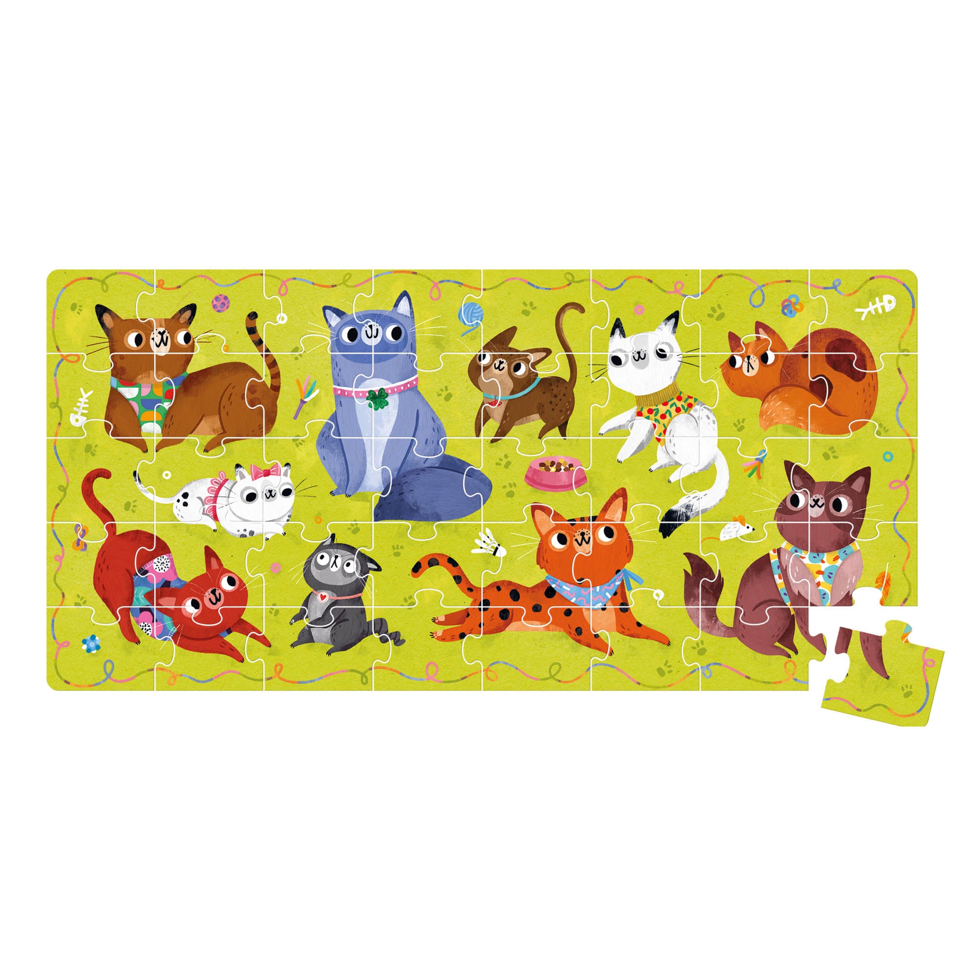 Banana Panda I Love Cats Puzzle - 40 pc