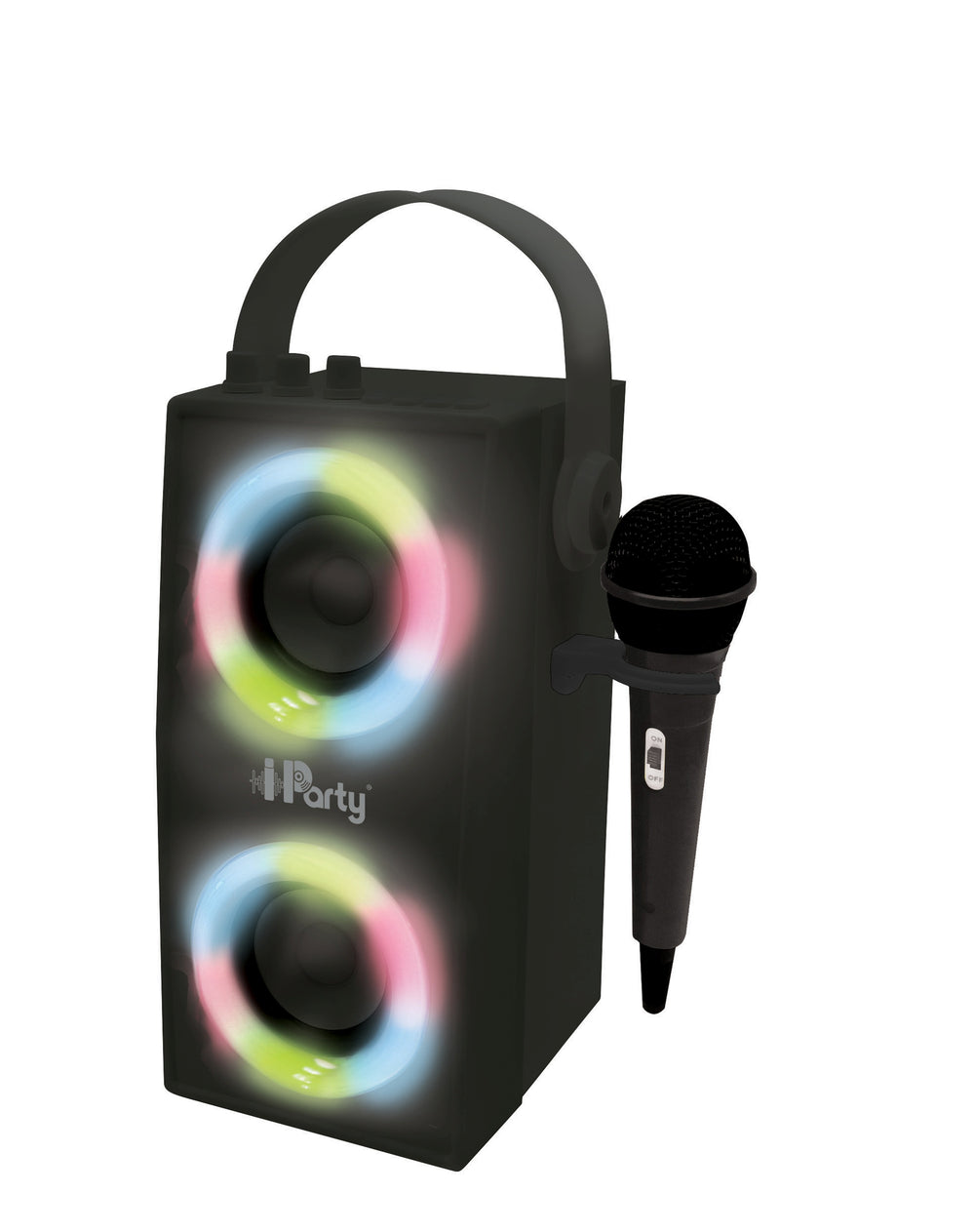 Lexibook Portable Bluetooth Speaker with Karaoke Microphone - Black