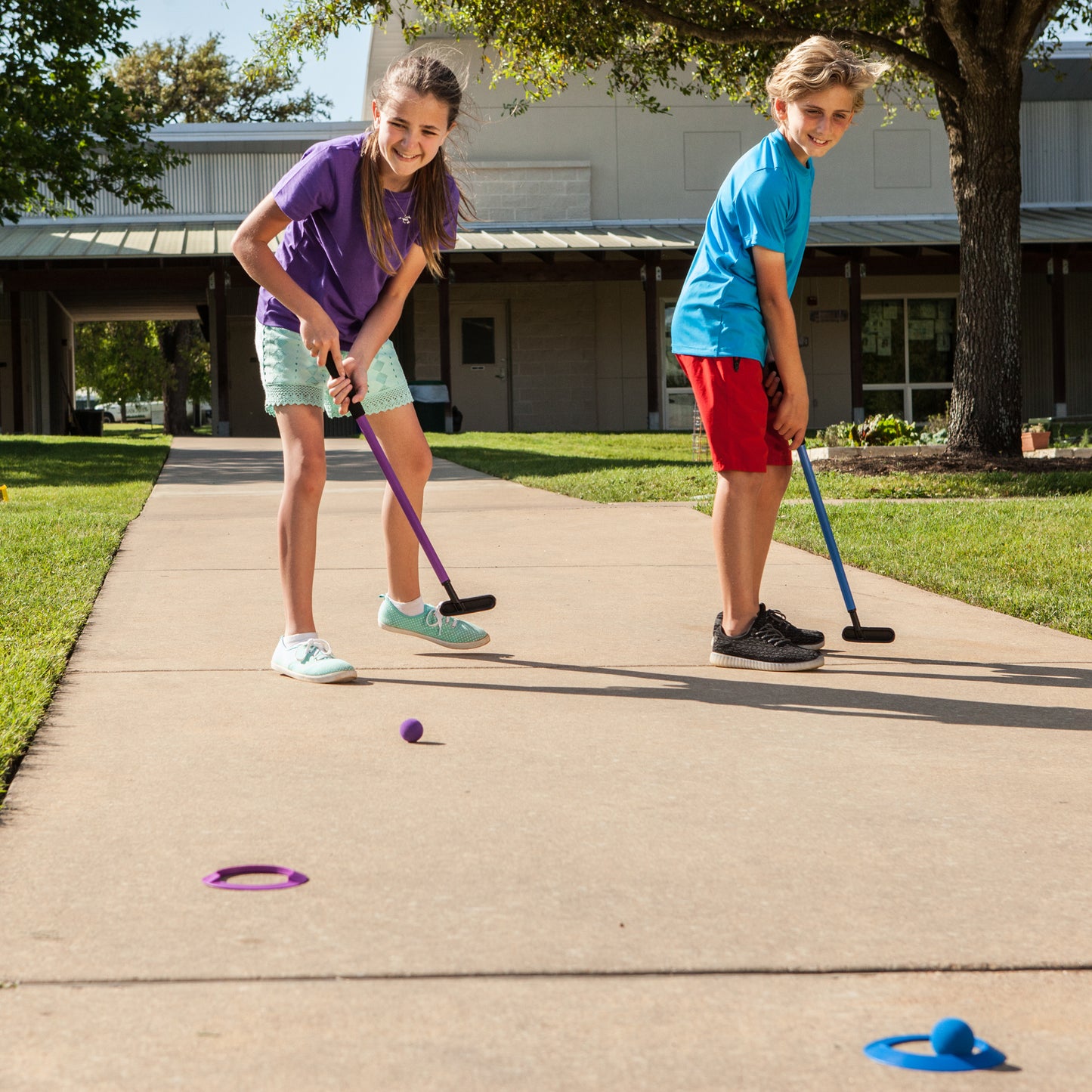 Champion Sports Mini Golf Set - Indoor/Outdoor Family Fun