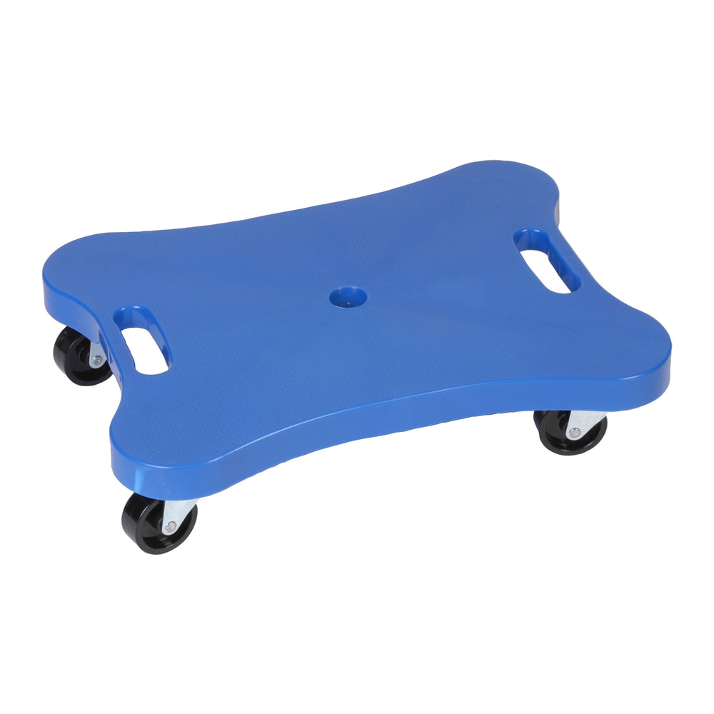 Champion Sports Contoured Plastic Scooter with Handles, Royal Blue