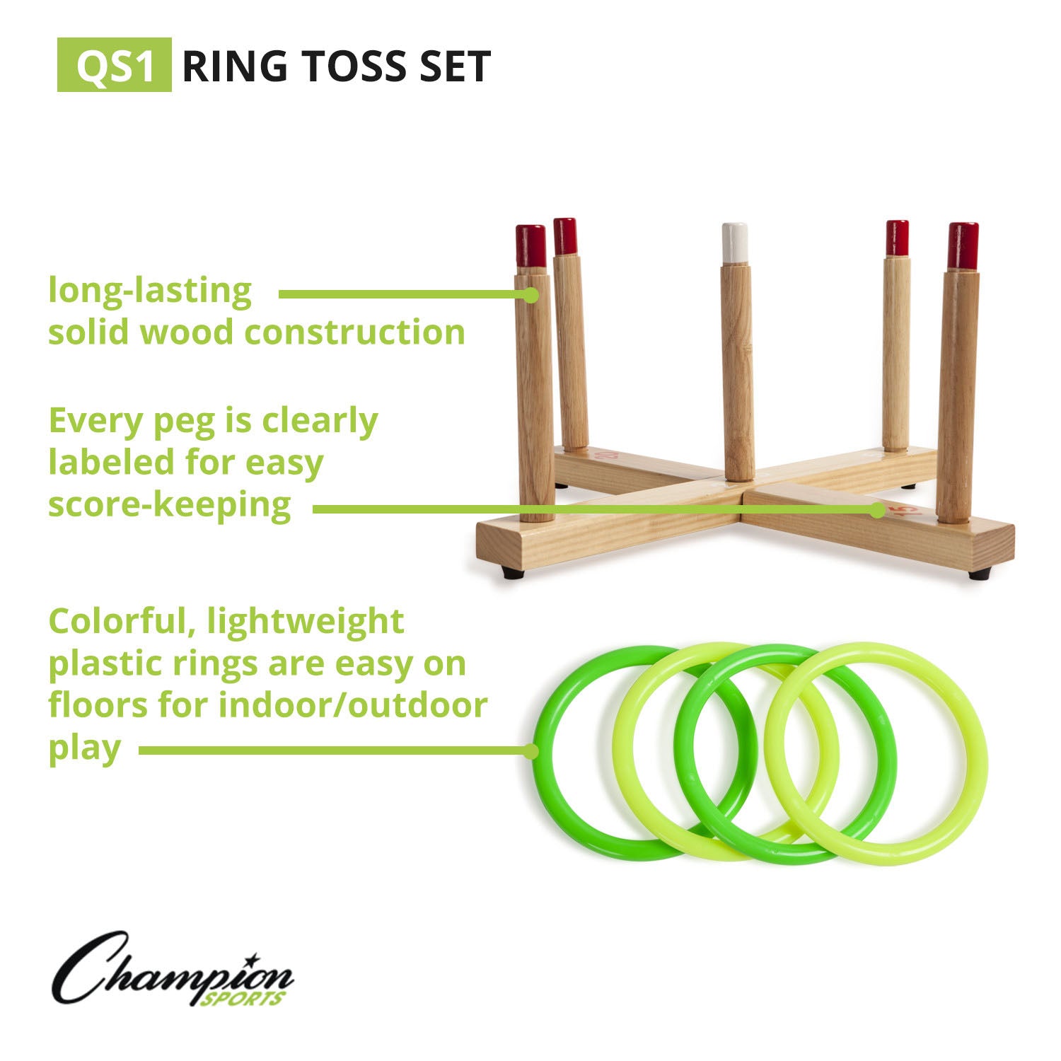 Champion sports ring toss set on sale