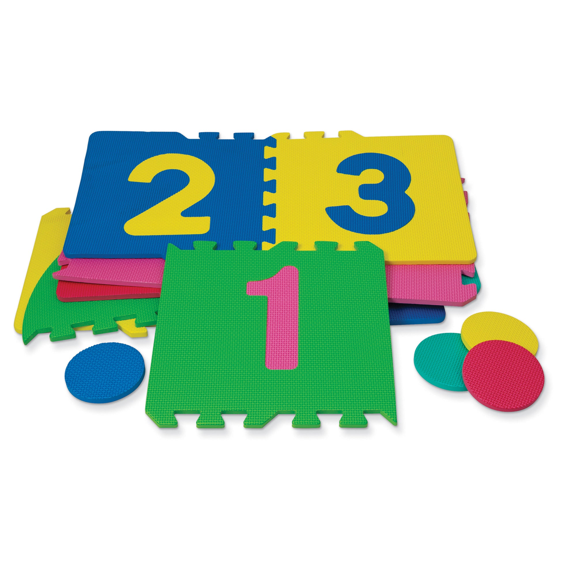 WonderFoam Hopscotch Play Mat Adventure, 26 Bright Pieces