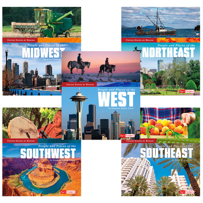 Fact Finders 5-Book Set: Explore U.S. Regions