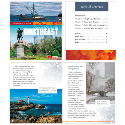 Fact Finders 5-Book Set: Explore U.S. Regions