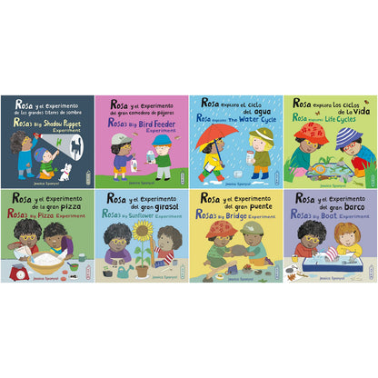 Child's Play Books Rosa's Workshop Bilingual STEM 8-Book Set