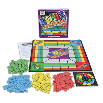 Learning Advantage Super Sentence Creation Board Game - Educational Fun