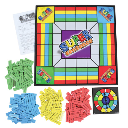 Learning Advantage Super Sentence Creation Board Game - Educational Fun