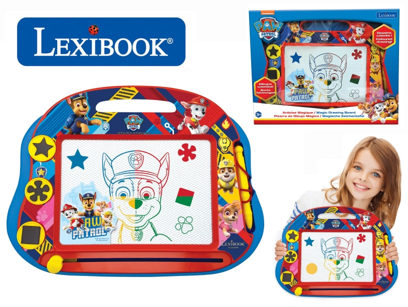 Paw Patrol Magnetic Multicolor Drawing Board with Stamps and Pen