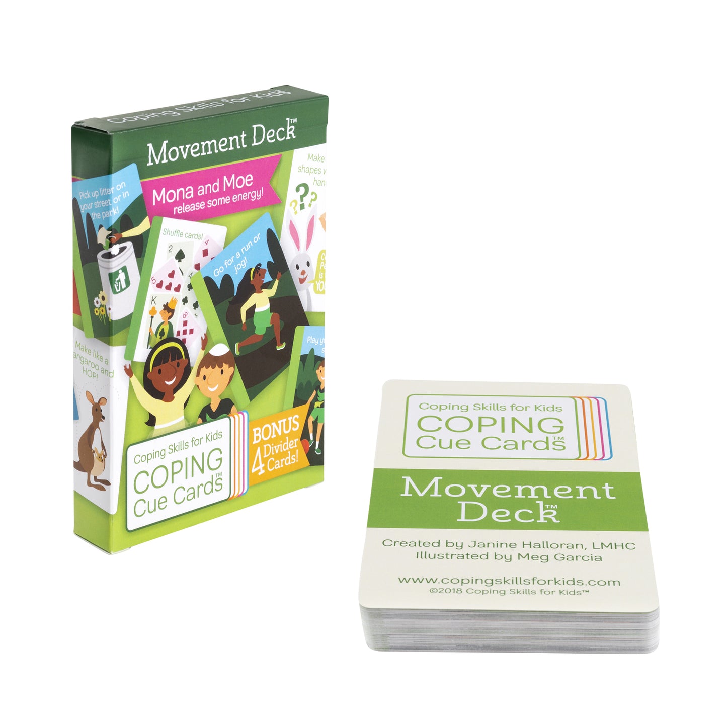 Coping Skills for Kids™ Coping Cue Cards™ Movement Deck