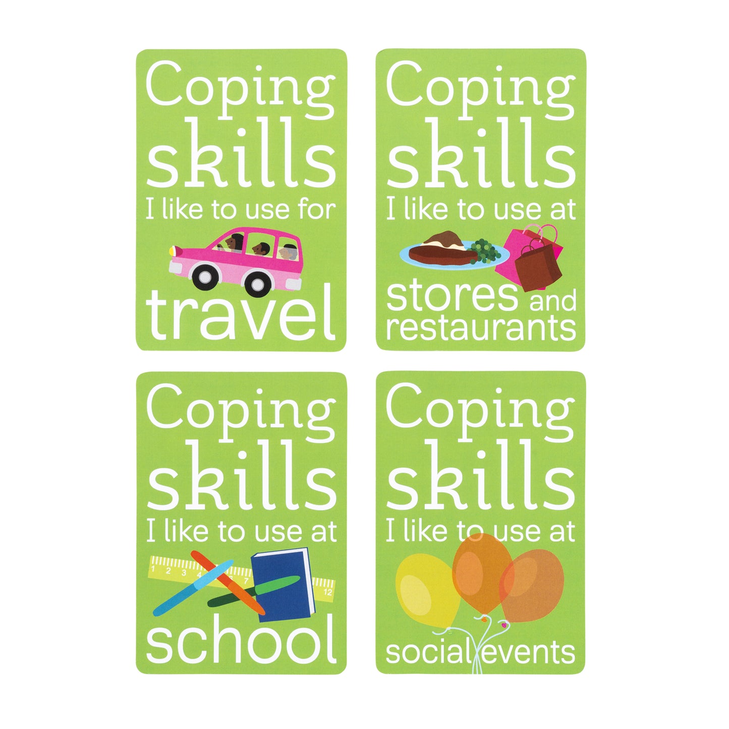 Coping Skills for Kids™ Coping Cue Cards™ Movement Deck