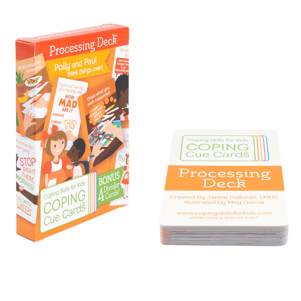 Coping Skills for Kids™ Coping Cue Cards™ Processing Deck