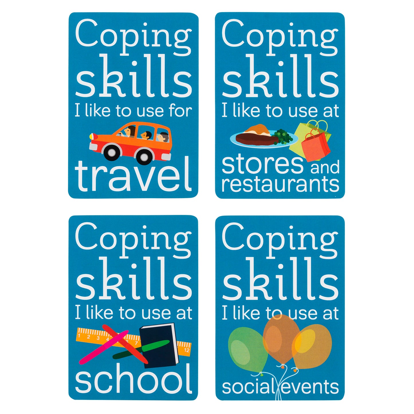 Coping Skills for Kids™ Relaxation Coping Cue Cards™