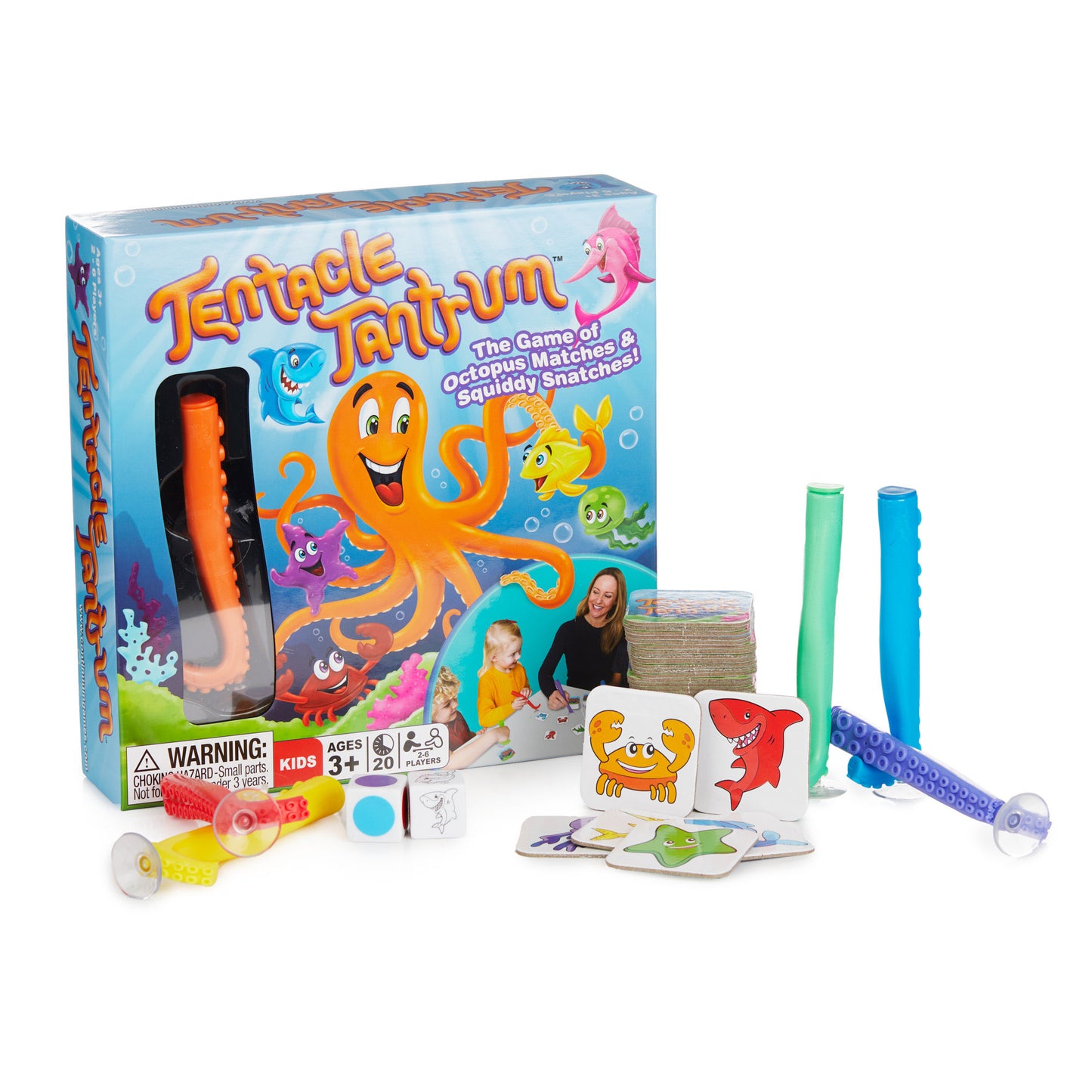 Continuum Games Tentacle Tantrum Color & Shape Matching Game