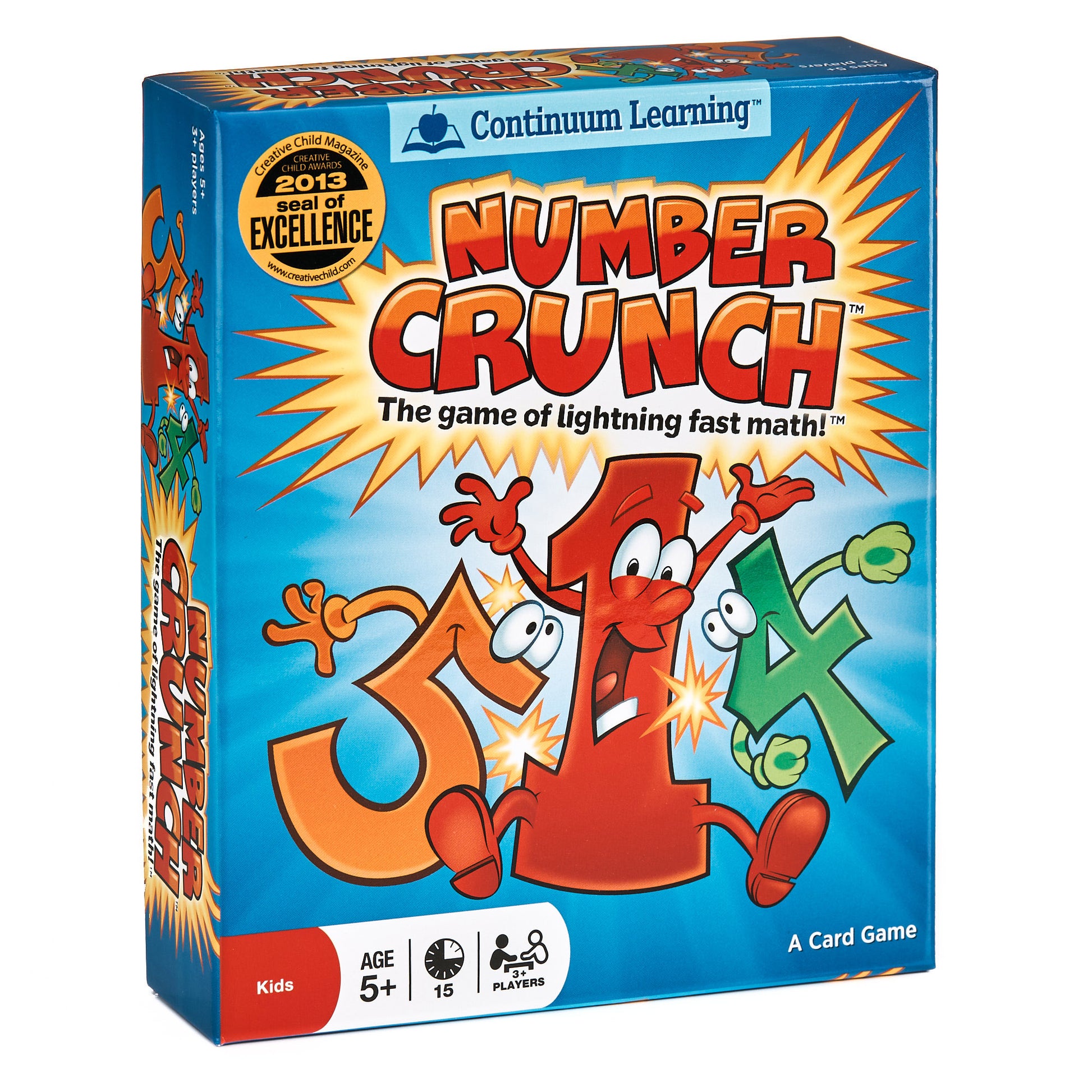 Continuum Games Number Crunch Family Math Card Game