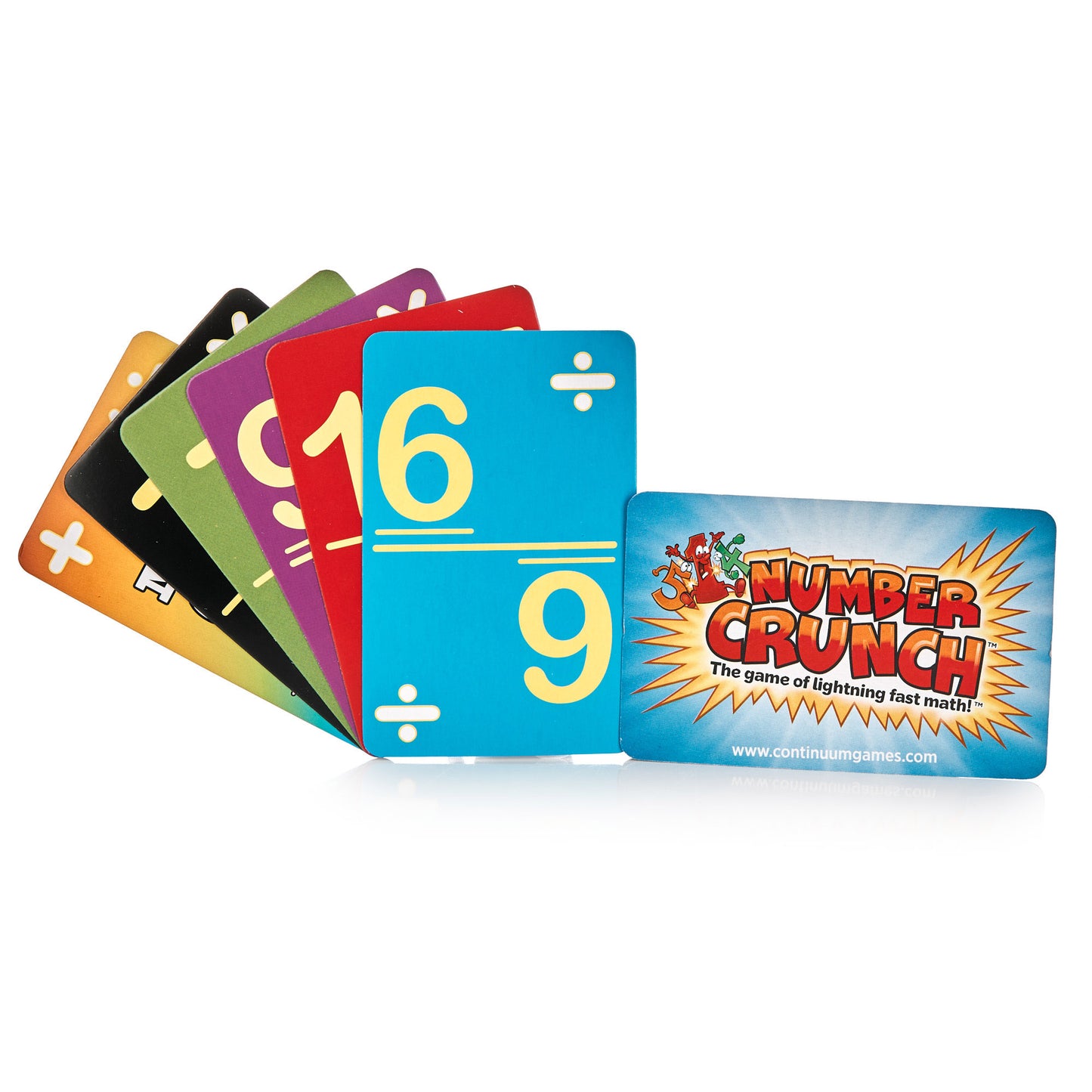 Continuum Games Number Crunch Family Math Card Game