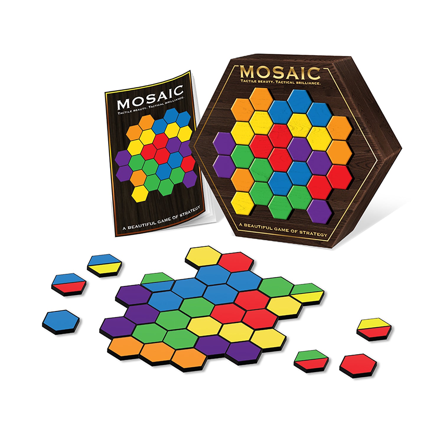 Continuum Games Mosaic Tile Strategy Game for Family Nights