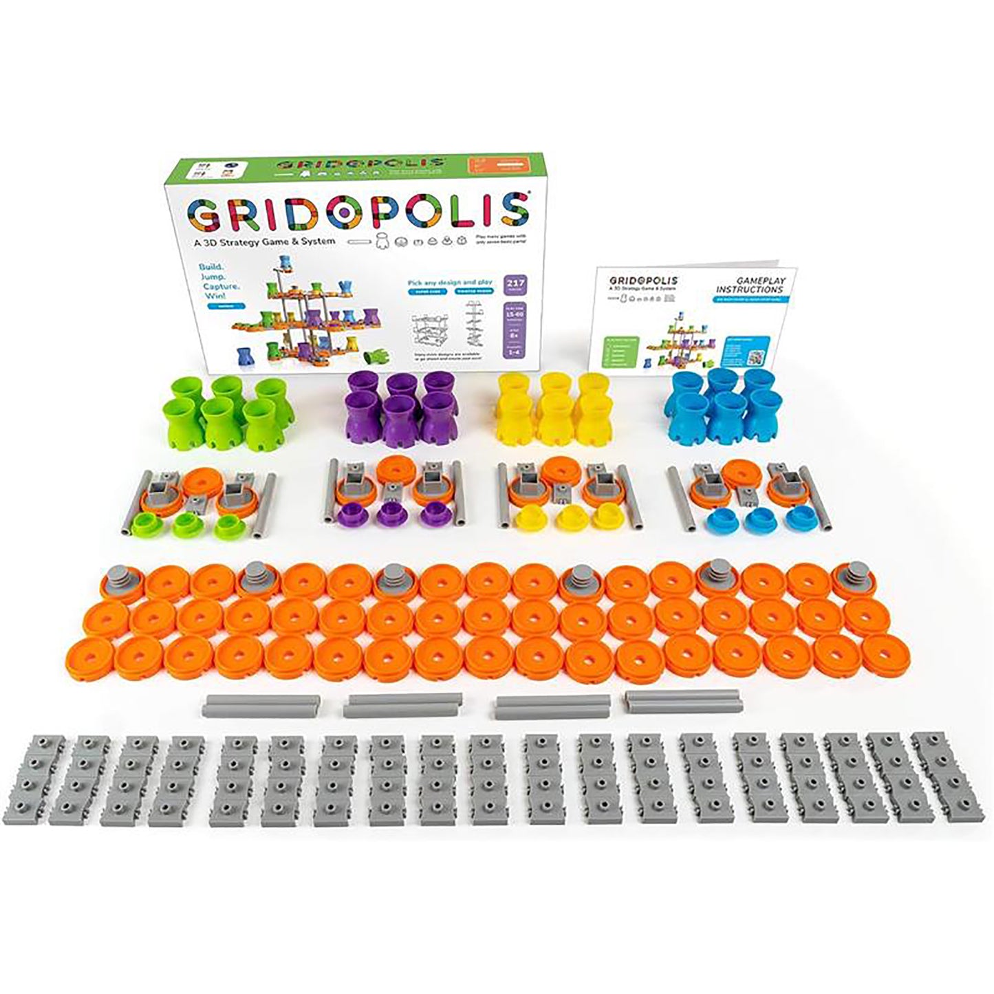 Gridopolis Advanced 3D Strategy Game - Award-Winning Design & STEM Learning